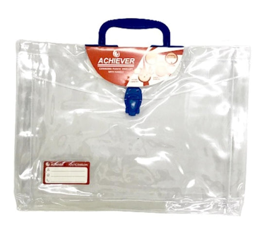 Achiever Expanding Plastic Envelope With Handle DG1135-53/54 38.3x29cm