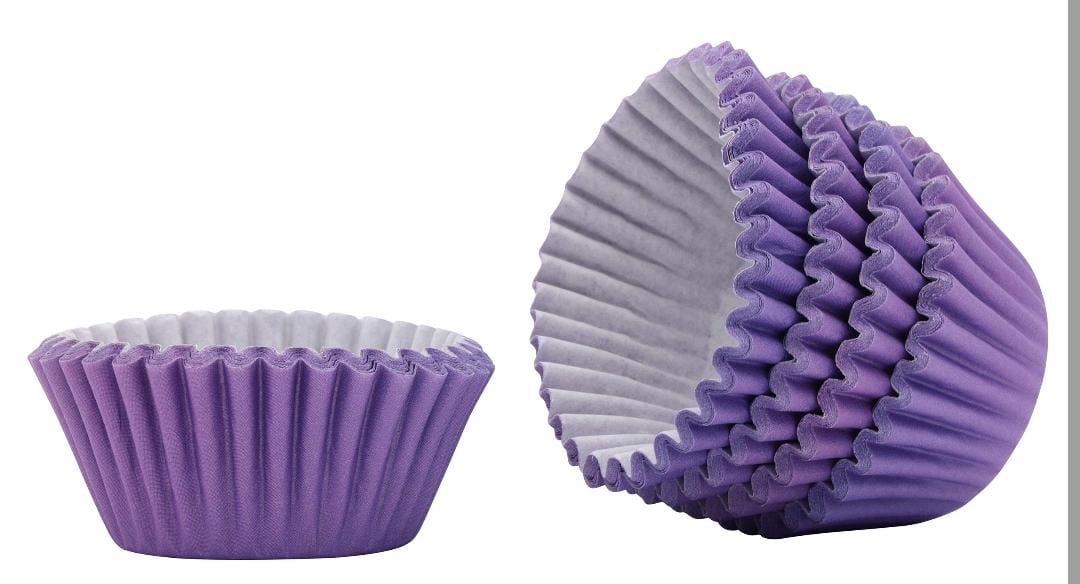100pc Plain Muffin Cup Cake Liners 0900 5x2.5cm