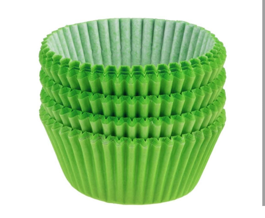 100pc Plain Muffin Cup Cake Liners 0900 5x2.5cm