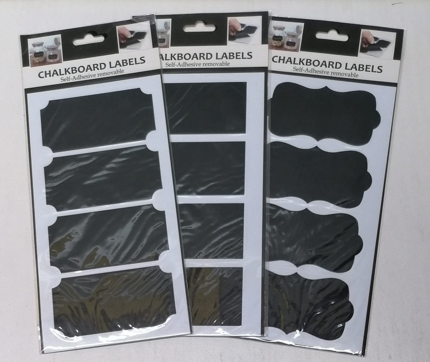 Chalkboard Storage Labels XF1230