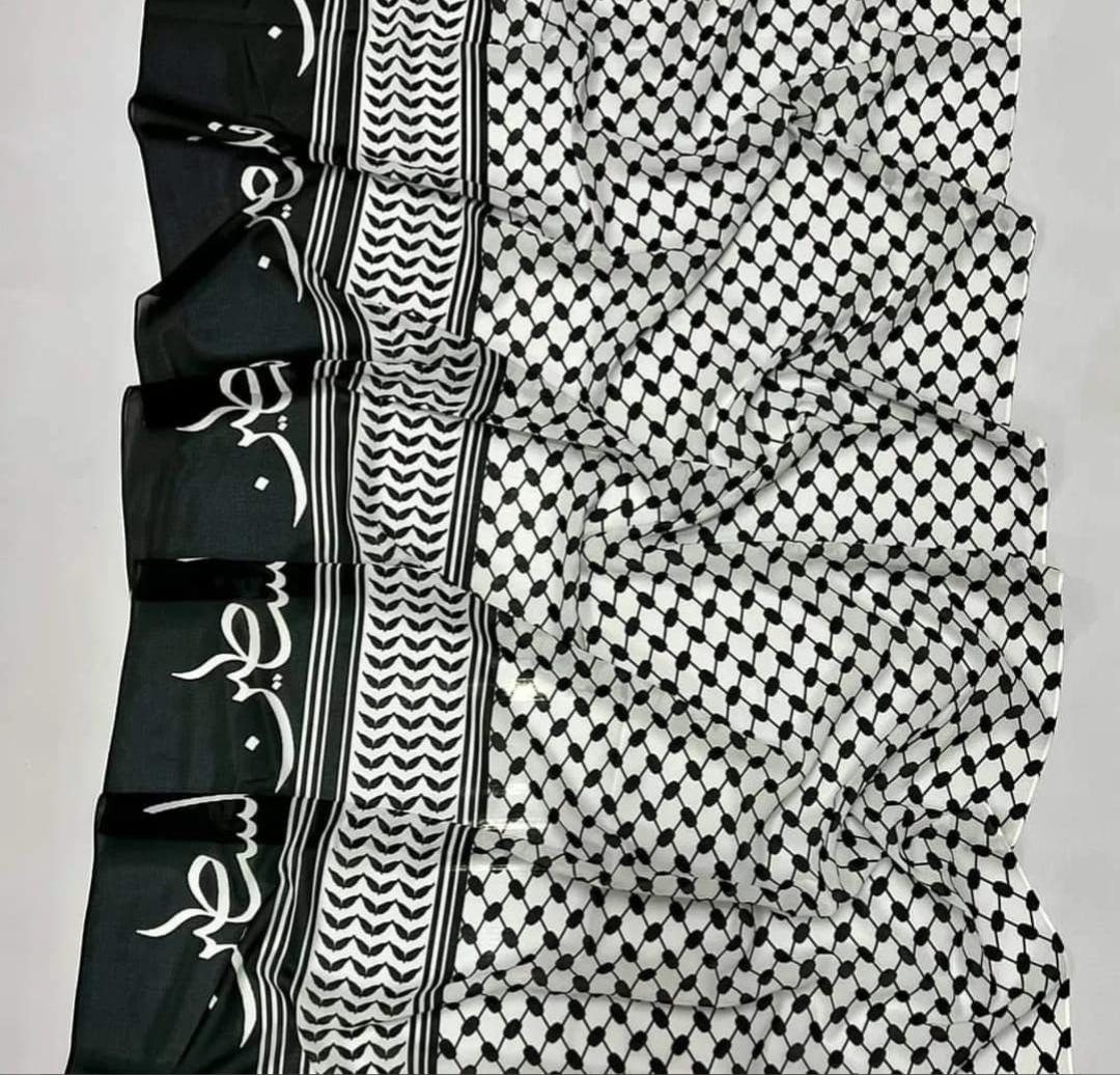 Palestine Design Chiffon Scarf MS2606 184x74cm