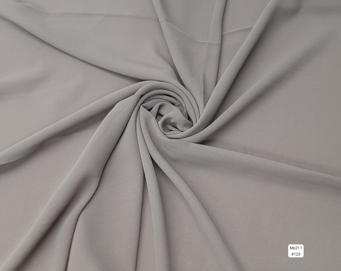 Plain Chiffon Scarf MS211 182X71cm