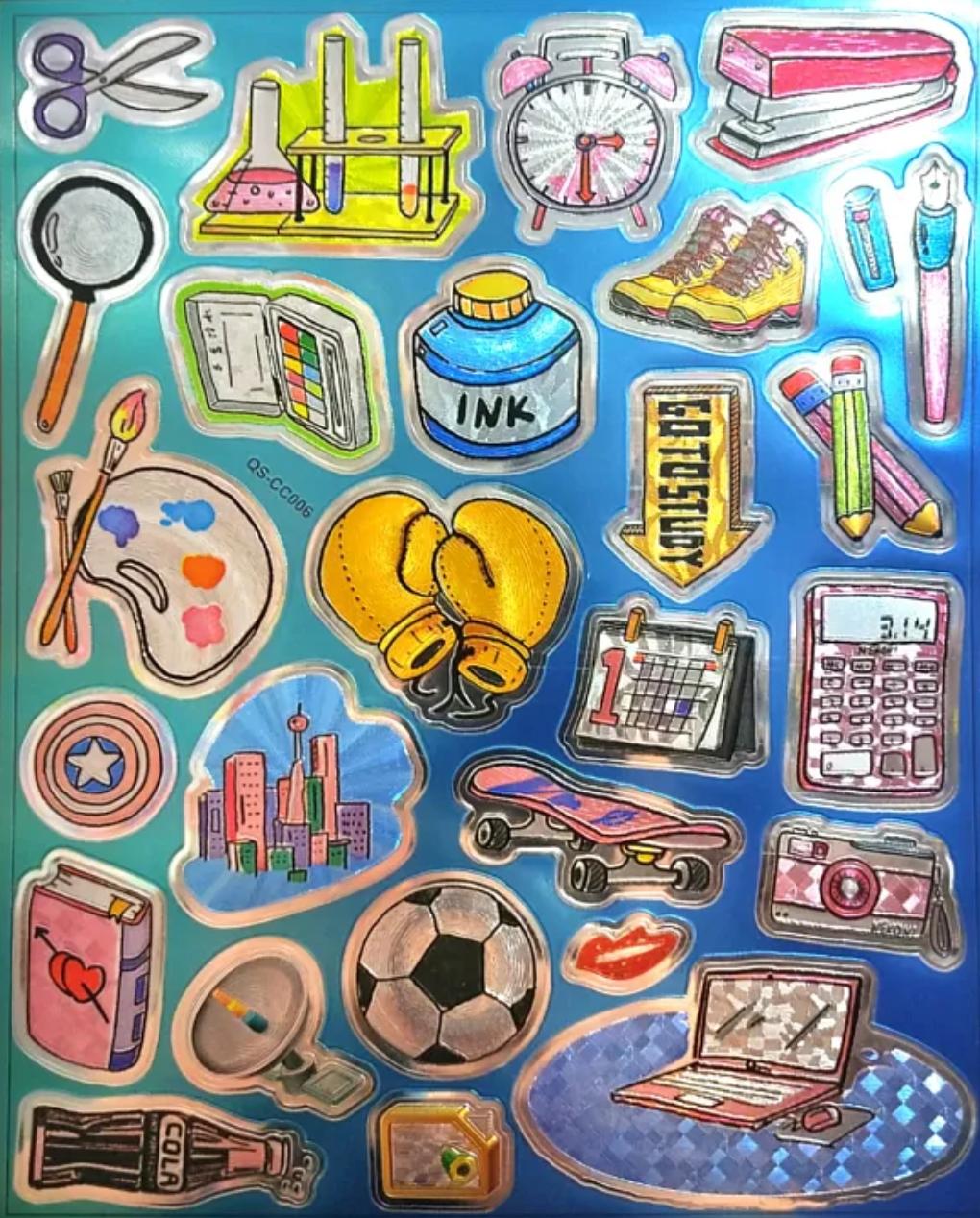 A4  STICKERS N668004
