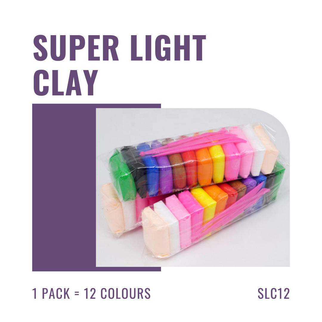 Super Light Clay 12colors SLC12