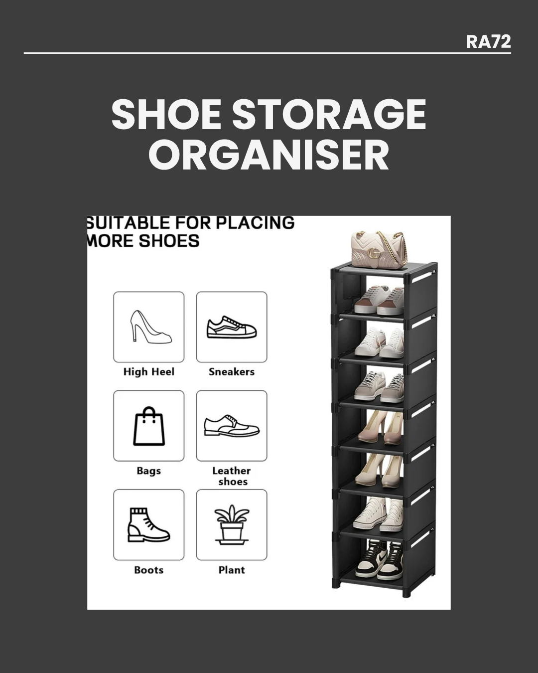 Shoe Storage Organiser RA72