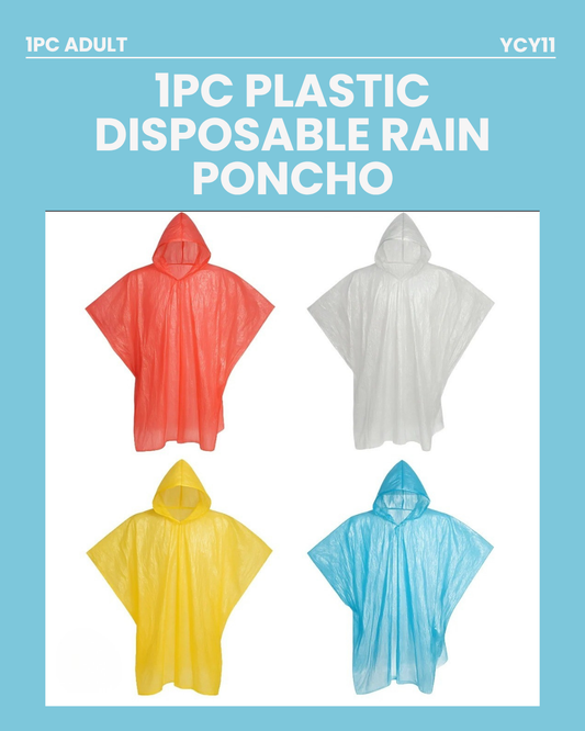 1pc Disposable Poncho YCY11