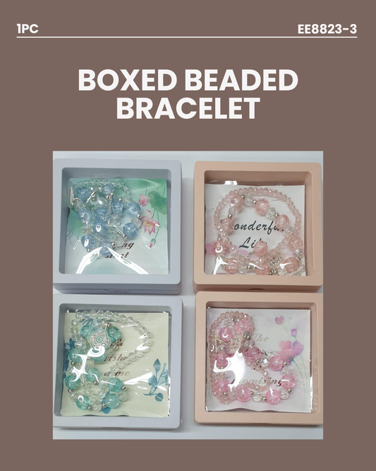 Boxed Beaded Bracelet E8823-3
