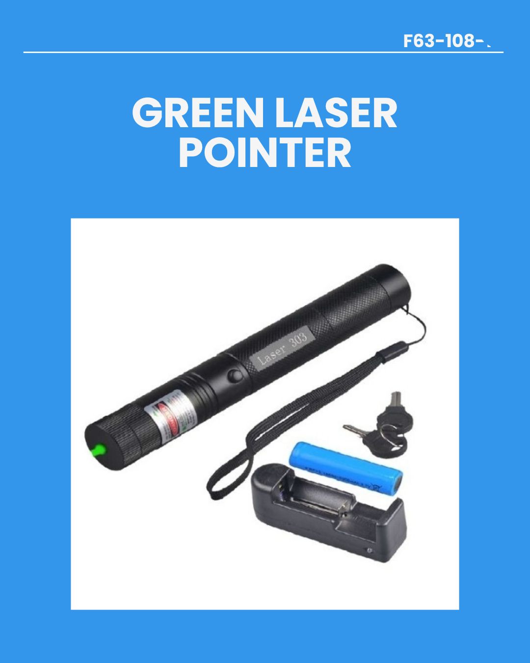 Green Laser Pointer F63-108-10