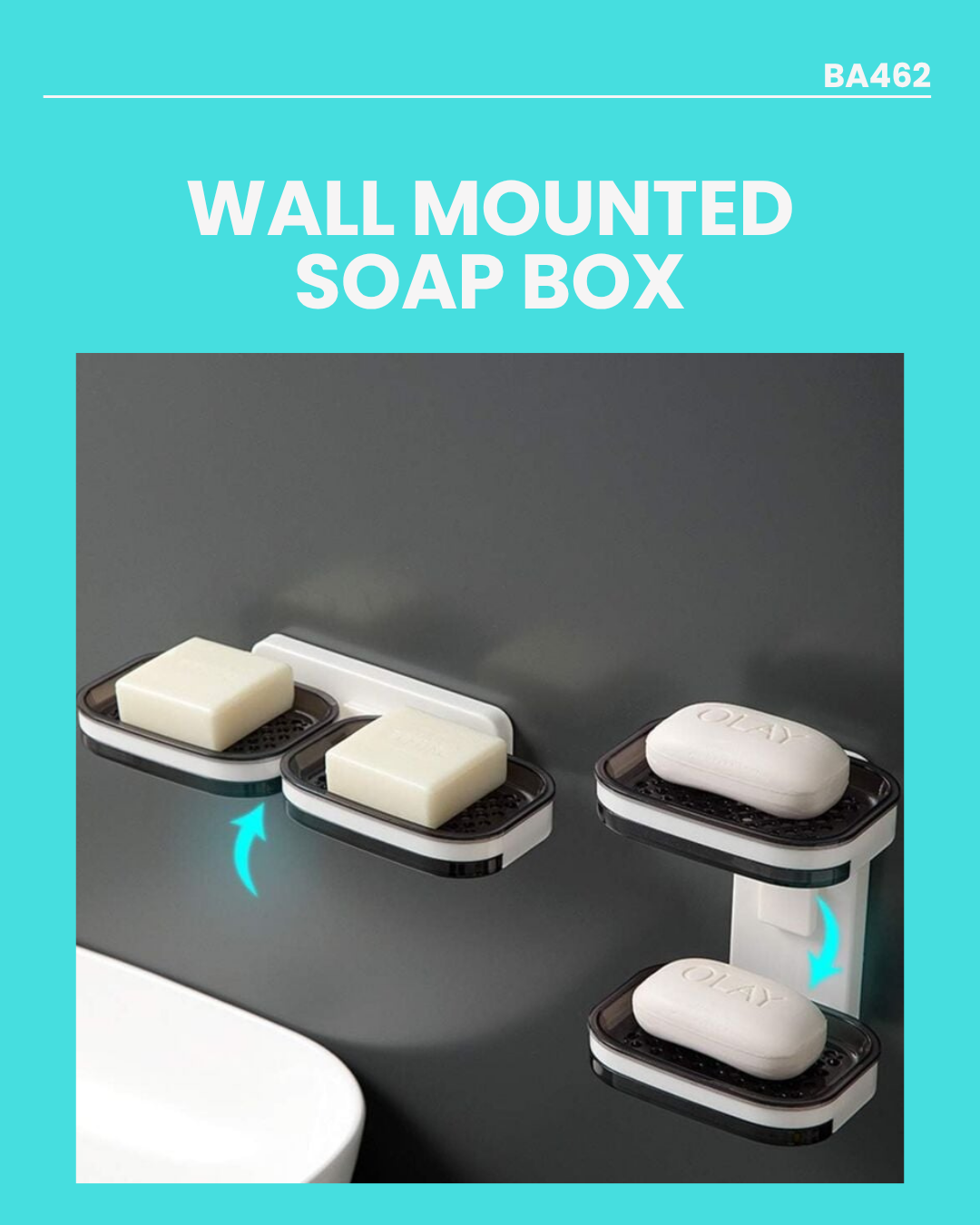 Wall Mounted Soap Box BA462