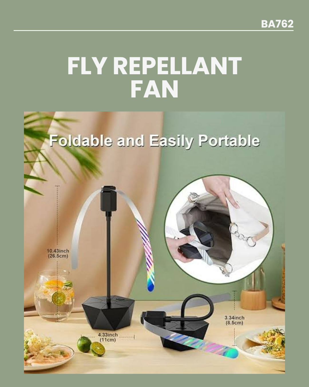 Fly Repellant Fan BA767