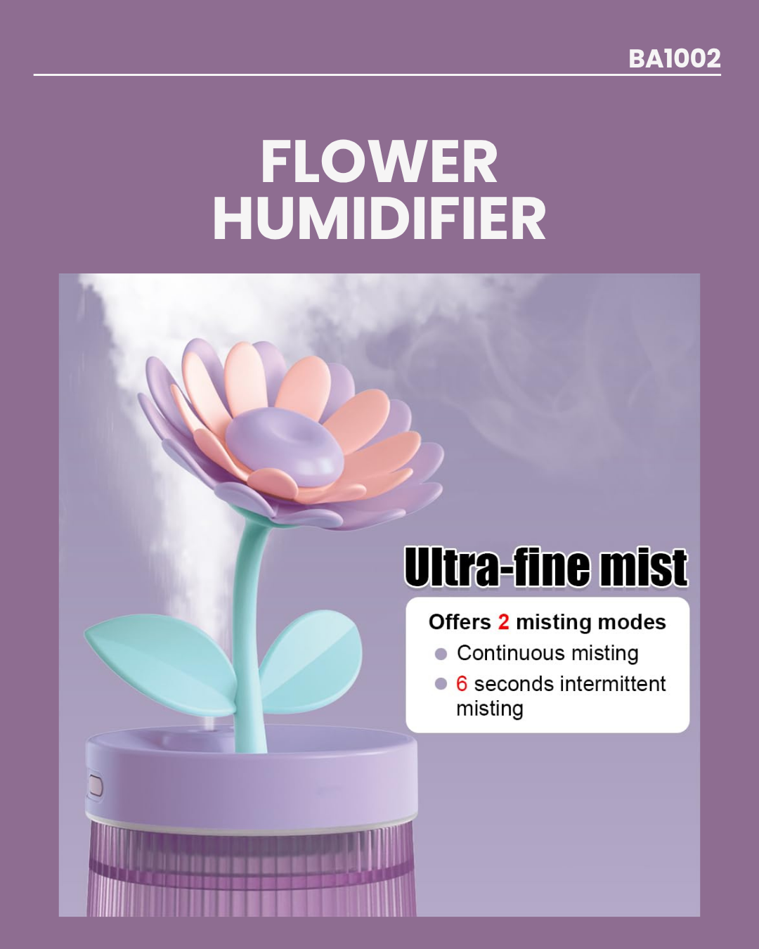 Flower Humidifier BA1002