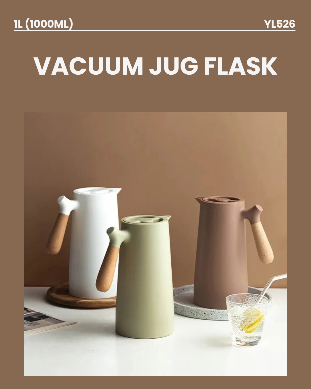 Vacuum Jug Flask YL569 / YL526