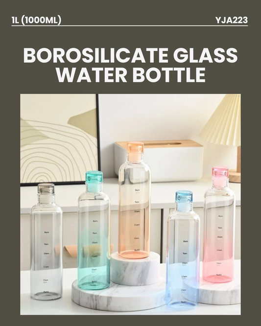 1L Borosilicate Glass Bottle YJA223