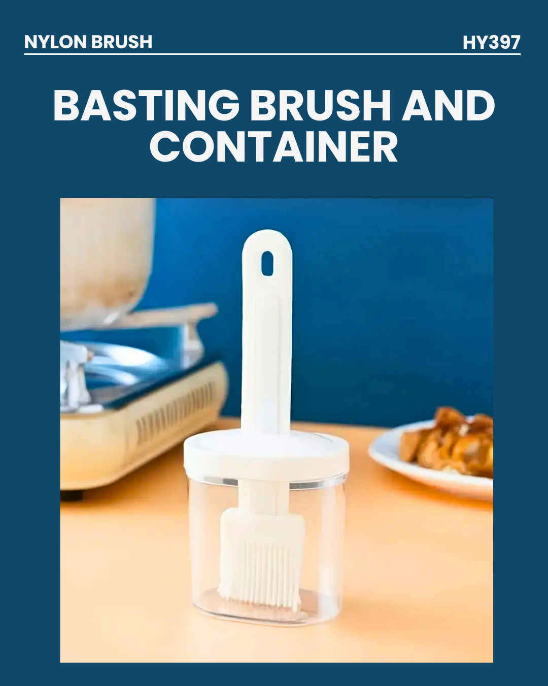 Basting Brush & Container HY284
