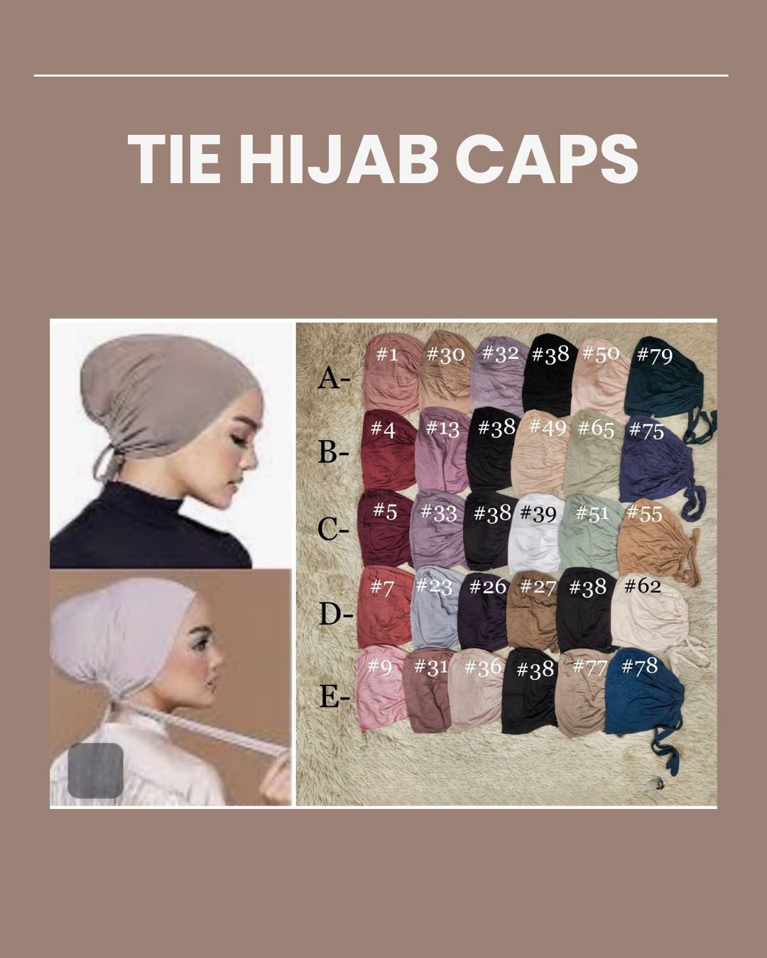 Tie Hijab Undercap
