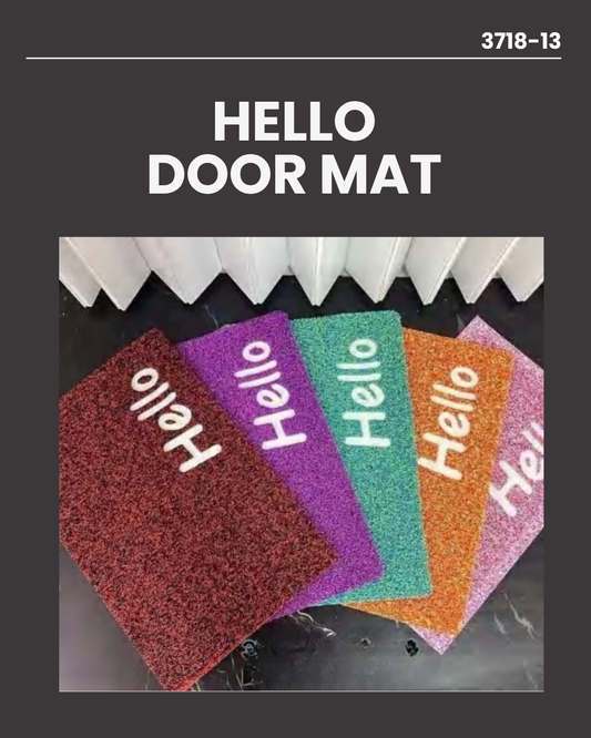Hello Door Mat 58x37cm 3718-13