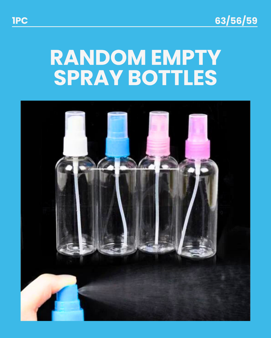 Random Empty Spray Bottles 63/56/59