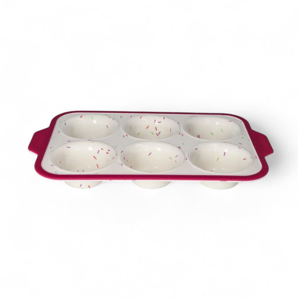 DANNY HOME SILICONE MUFFIN PAN WITH REINFORCED FRAME DH3469 37.5X22.5X4CM