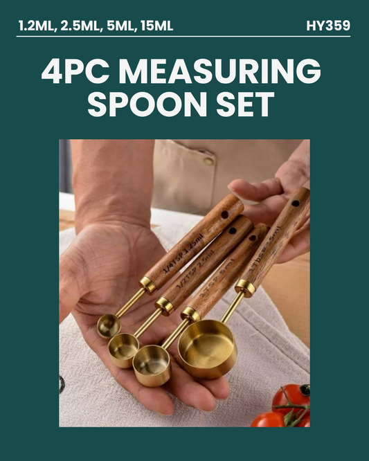 4pc Measuring Spoon Set HY359