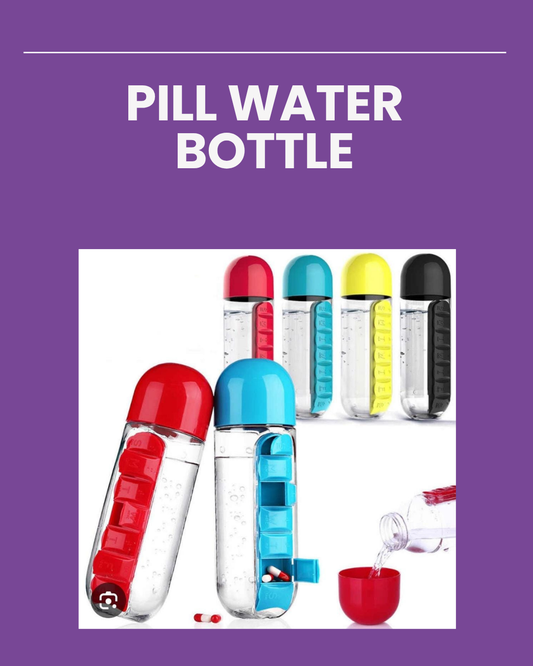Waterbottle With Pill Organiser DP 236