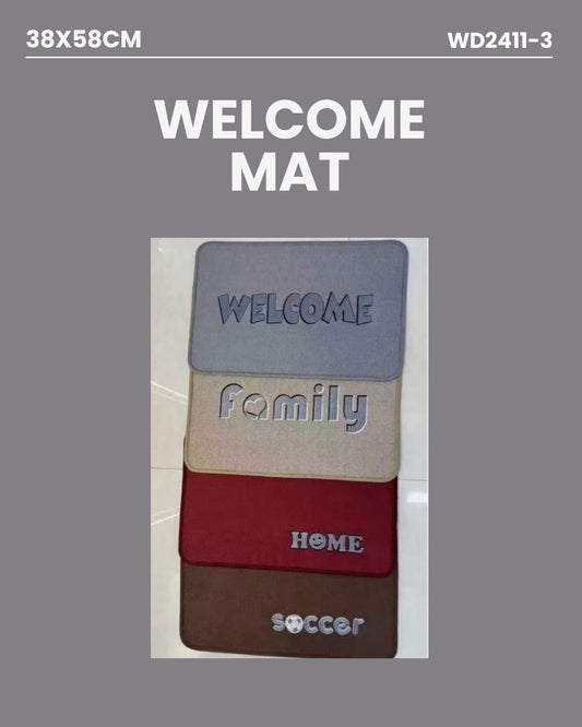 Welcome Mat WD2411-3