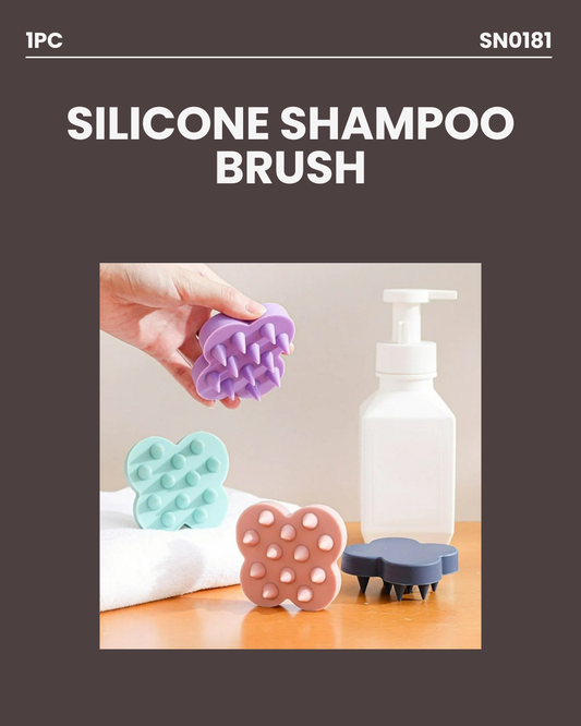 Butterfly Silicone Shampoo Brush SN0181