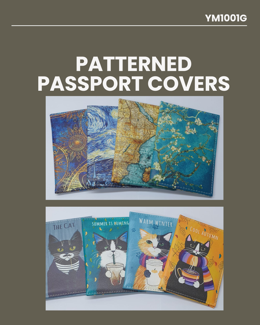 1pc Patterned Passport Cover YM1001G