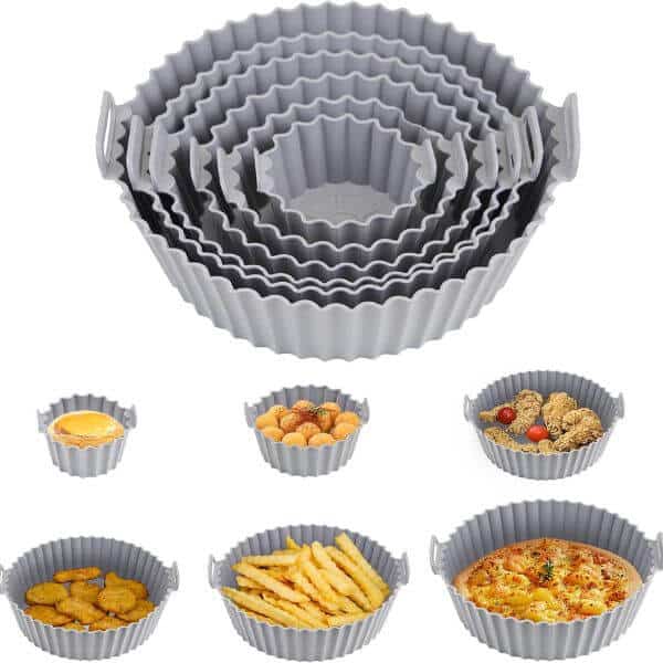 6pcs Silicone Airfryer Liners BA-741
