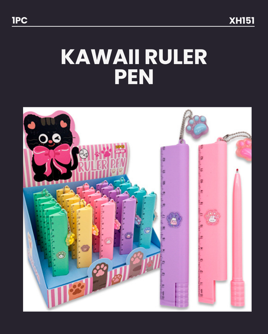 Kawaii Ruler Pen XH151