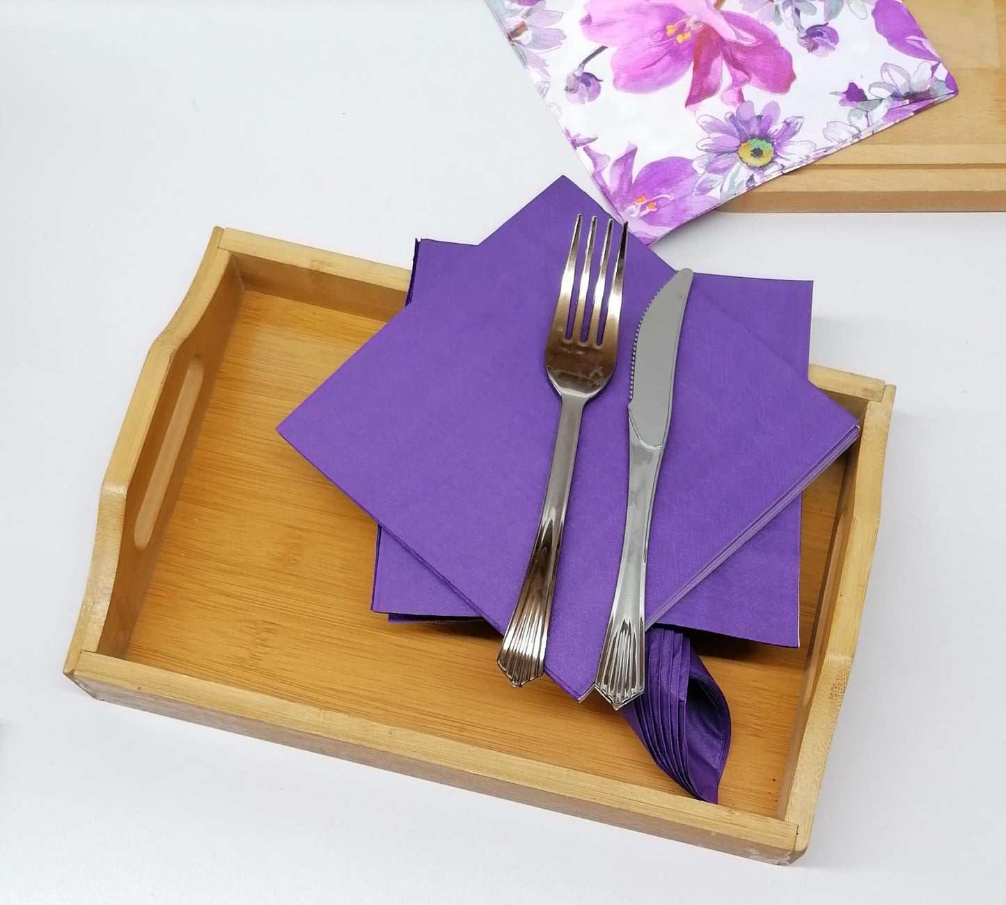 Solid Colour Serviettes 17599