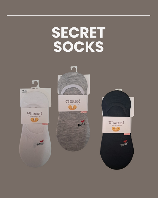 Bear Secret Socks D429