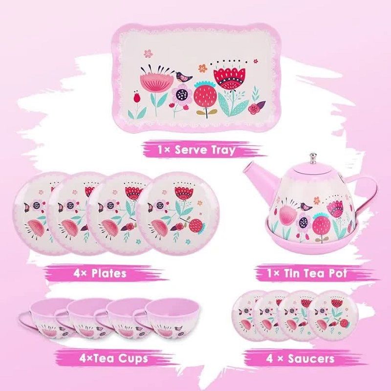 Stainless Steel Tea Set 77-308