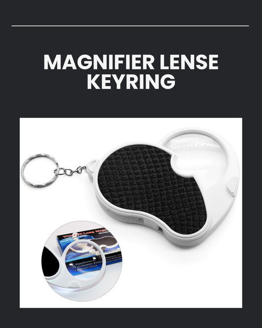 Magnifier Lense Keyring