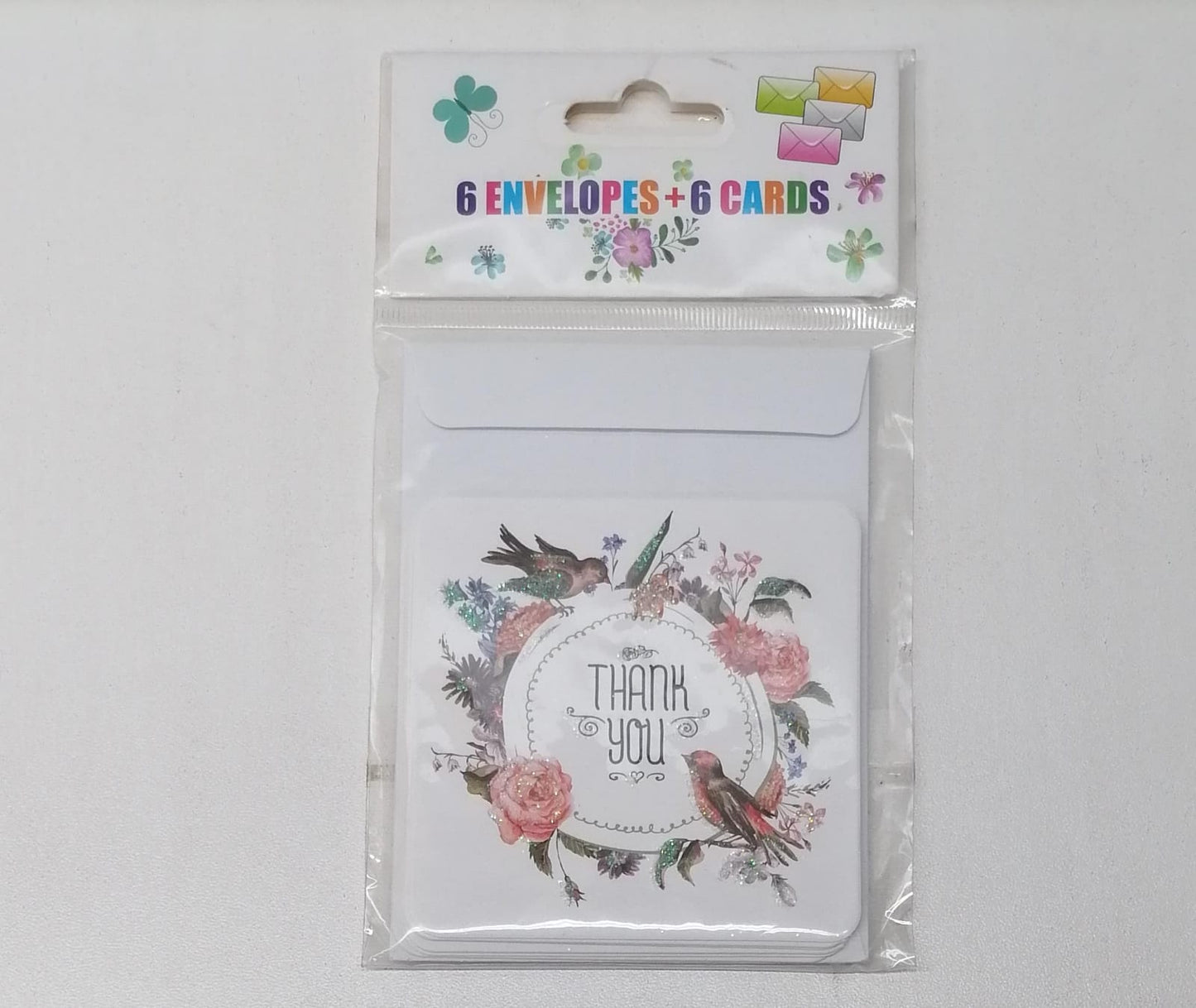 Mini Flower Envelopes &amp; Cards 6's N712044