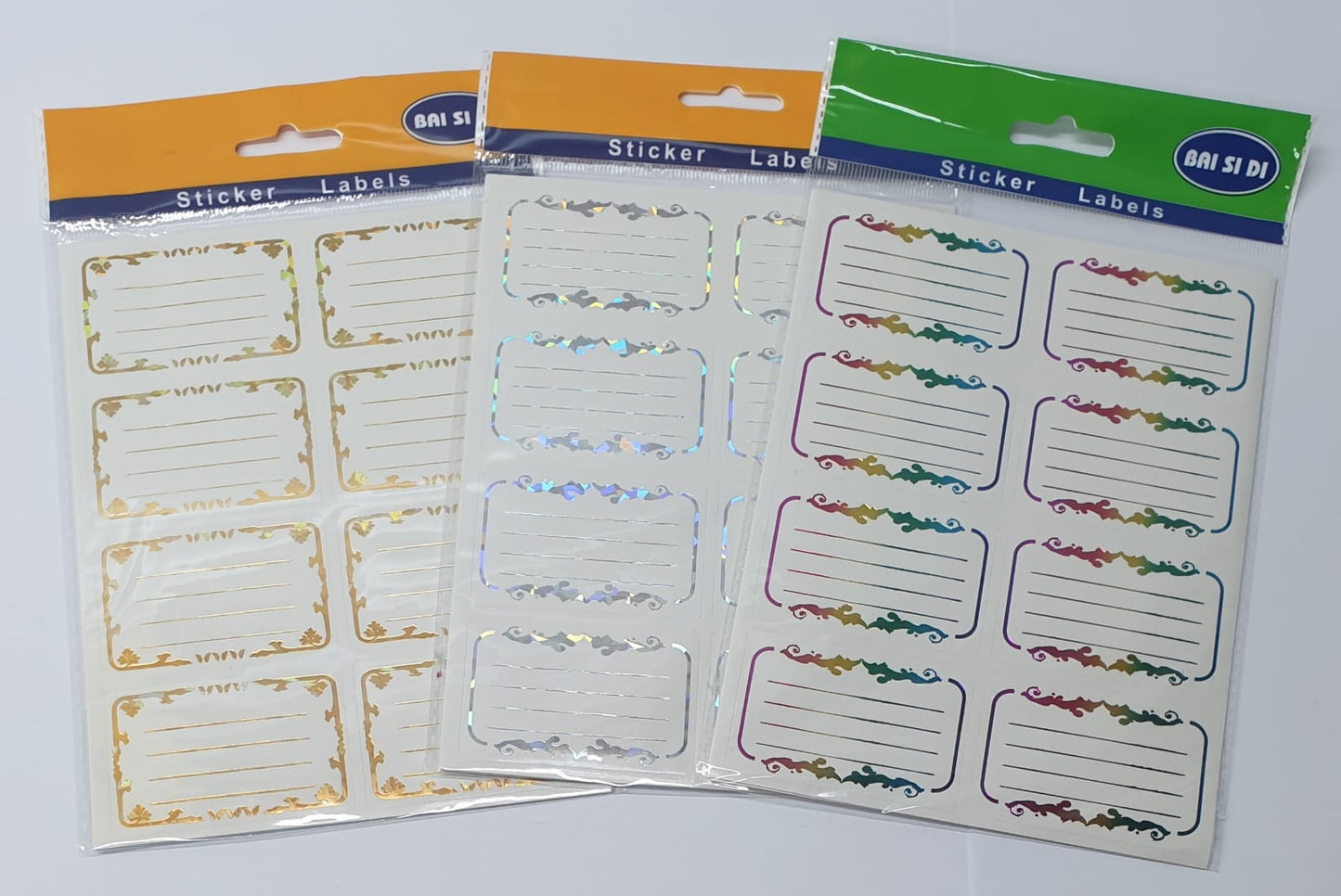 Foiled Book Labels BSD722