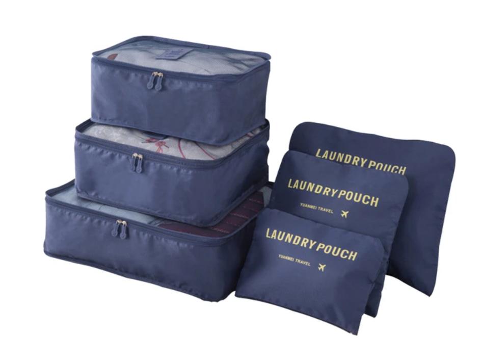Laundry Travel Pouch 6pc LTP-009