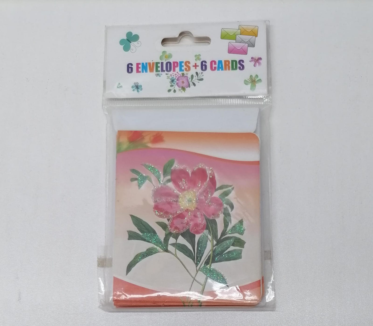 Mini Flower Envelopes &amp; Cards 6's N712044
