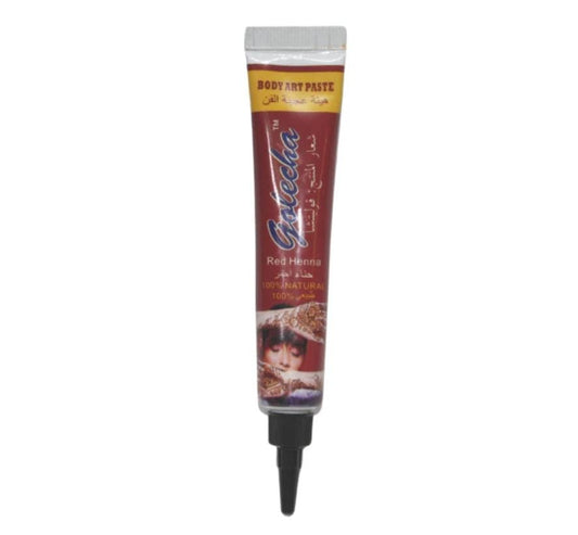 Red Henna Body Art Paste 26782
