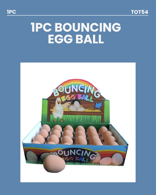 1pc Bouncing Egg Ball TOT54