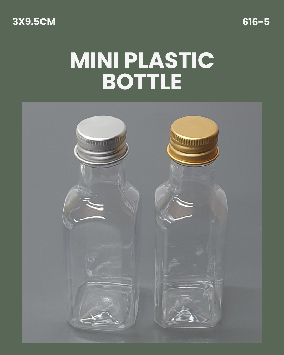 1pc Mini Plastic Bottle 616-5
