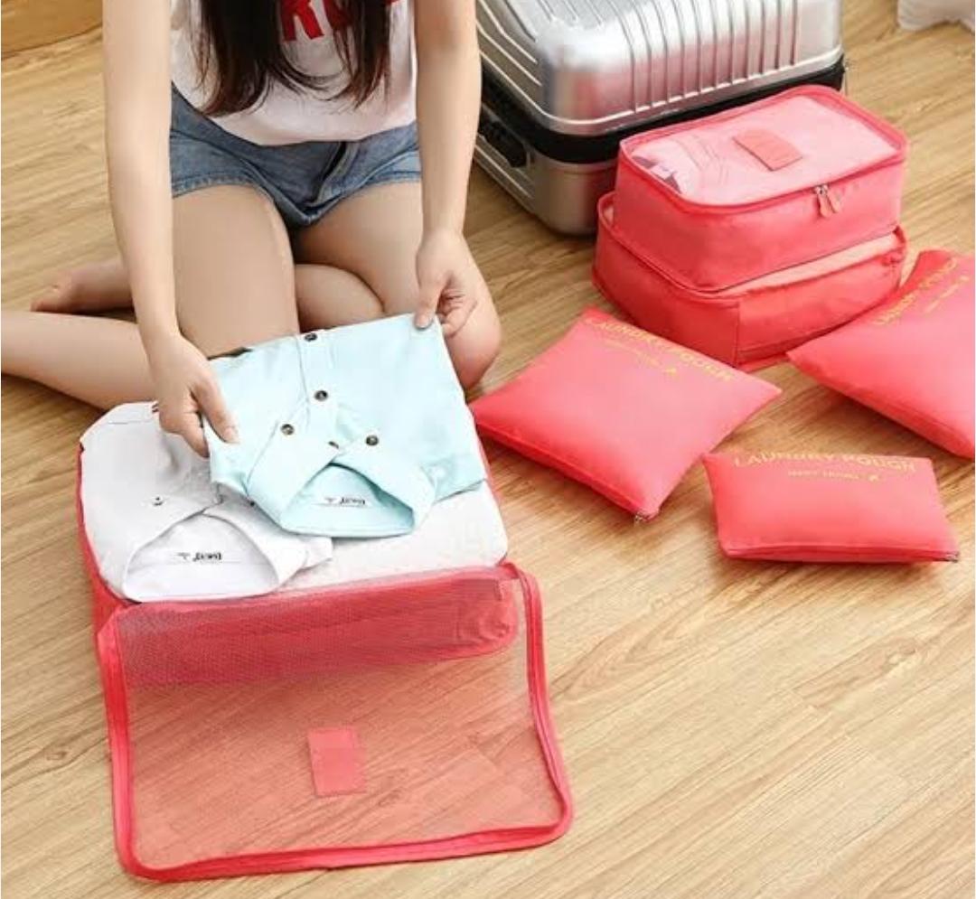 Laundry Travel Pouch 6pc LTP-009