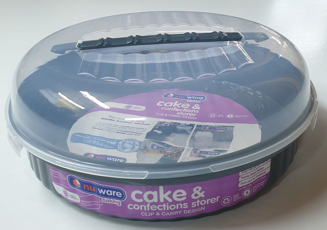 Cake Storage Container 31x7cm NWCSC - Lids Dont Lock