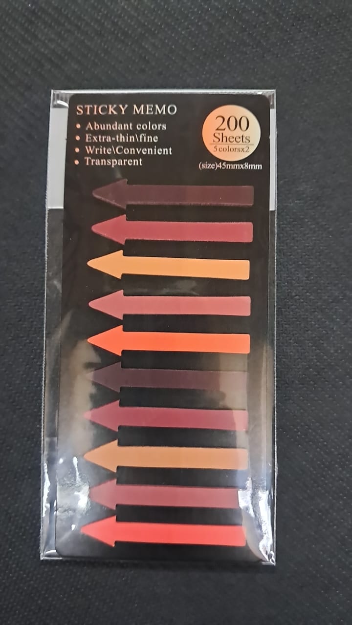 Arrow Shaped Index Tabs P86