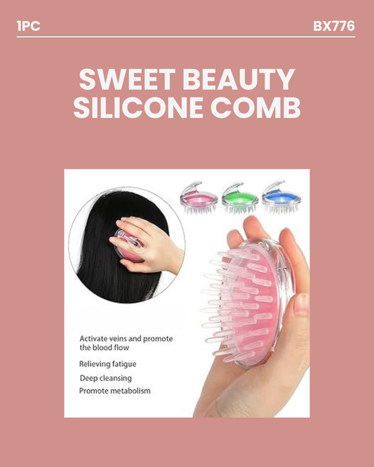 Sweet Beauty Silicone Comb BX776