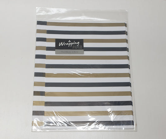 2pc Printed Wrapping Paper 07-10 70x100cm
