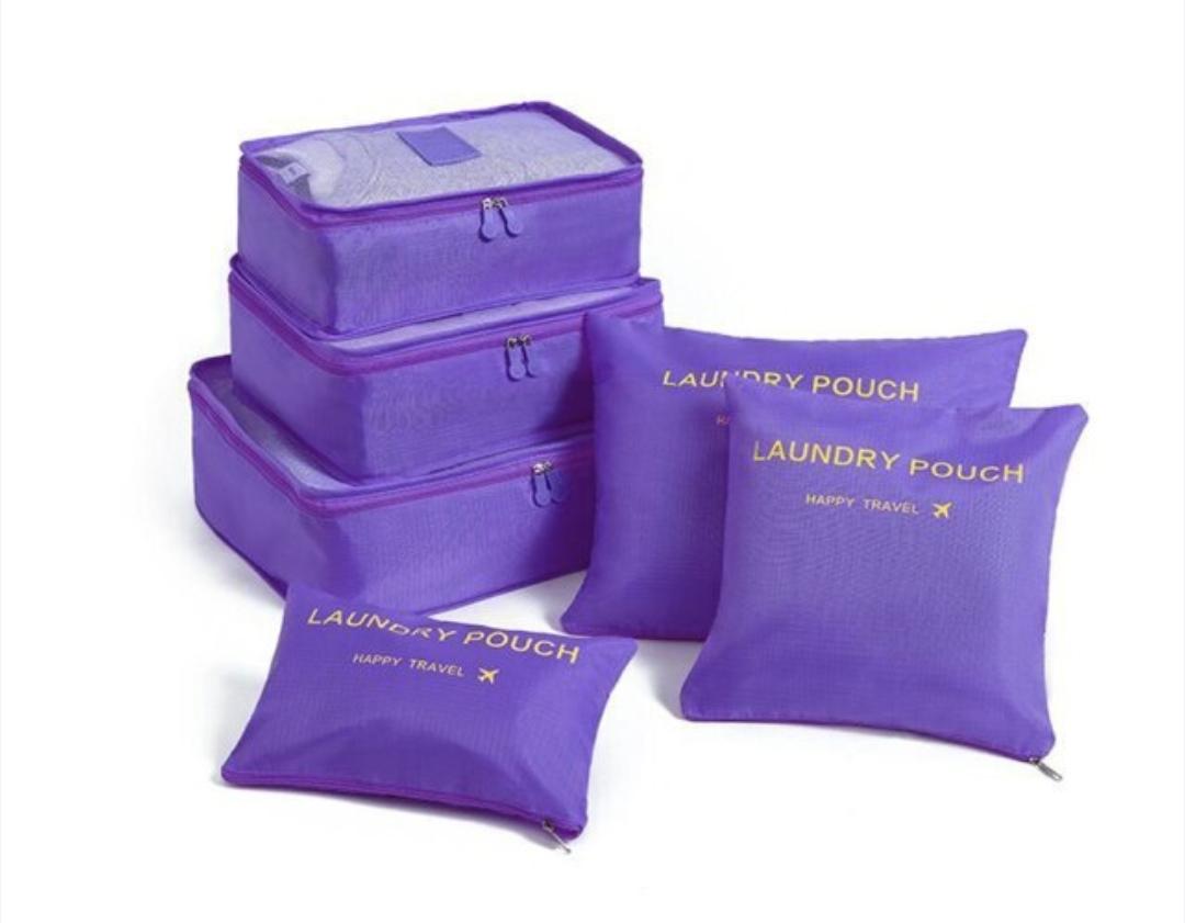 Laundry Travel Pouch 6pc LTP-009