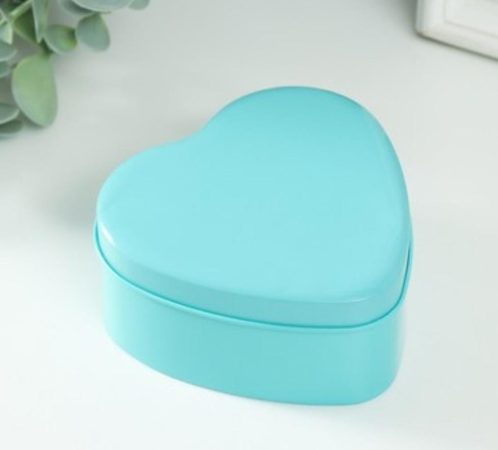 Heart Tins 1666 7x3.5cm