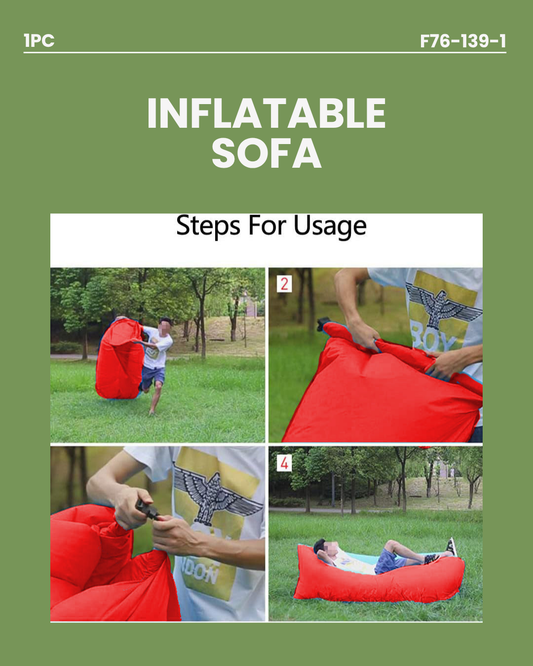 Inflatable Sofa F76-139-1   185X65cm