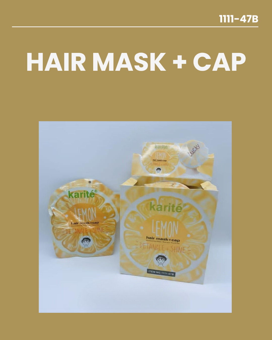 Hair Mask & Cap 1111-47