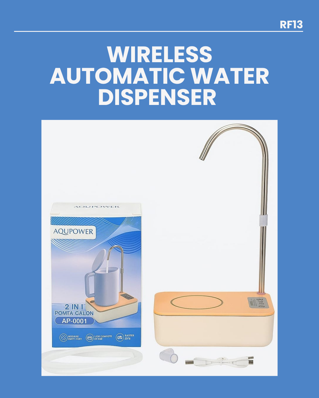 Wireless Automatic Water Dispenser RF13